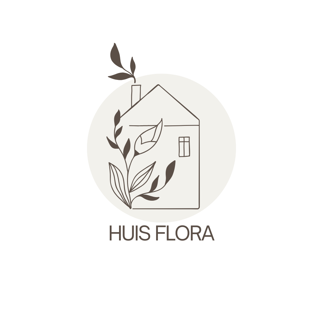 Logo coachpraktijk huis flora